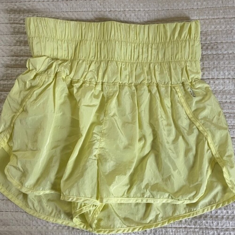 the way home shorts neon yellow high